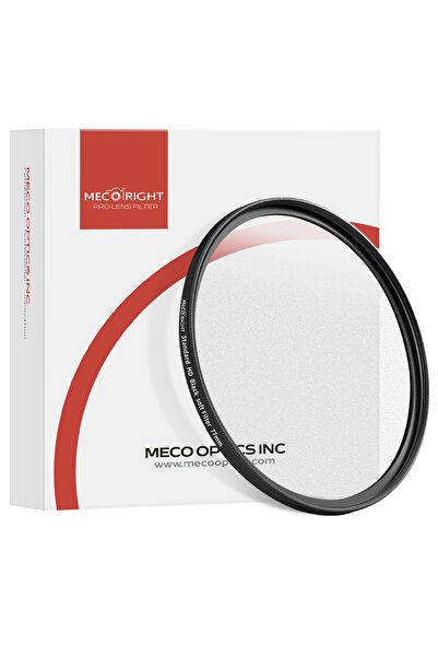 Choice فلتر ناعم أسود 46 مم من Mecoright فلتر ناعم أسود للتركيز البؤري ضبابي حالم 1/4 1/8 صورة شخصية Canon N