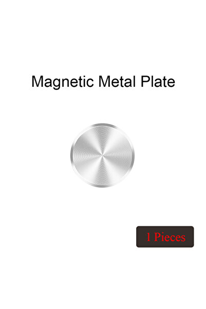 Choice P6-Silver Metal Disk Plate Magnetic Car Phone Holder Universal Air Ven...