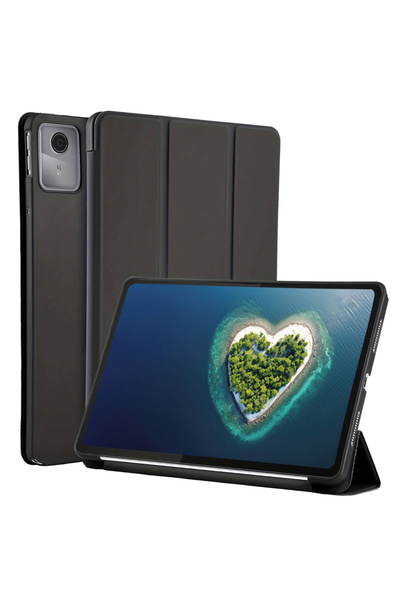 Choice جراب سيليكون ناعم لجهاز Tab M11 مقاس 11 بوصة أسود لجهاز Tab M11 (2023) TB-330FU Tab K11 LTE 2024 TB-330XU