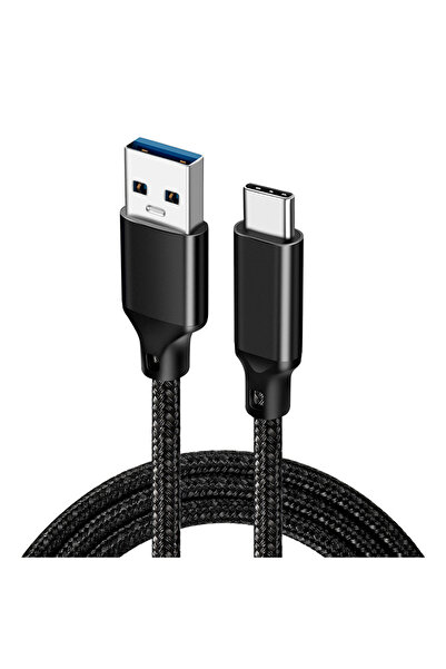 Choice كابل USB-A إلى USB 3.2 Gen2 أسود بطول متر واحد، كابل نقل بيانات من الن...