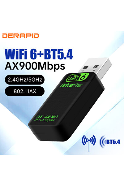 Choice1 AX900 WiFi6 WiFi 6 AX600/AX900 محول USB لشبكة لاسلكية 2.4G&5GHz Wi-Fi