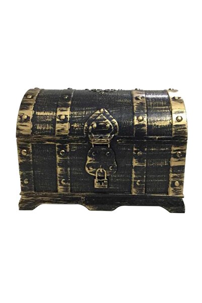 Choice صندوق تخزين فارغ من البلاستيك على شكل قرصان للأطفال، صندوق تخزين مجوهرات عتيق، دعائم تنكرية للأولاد...