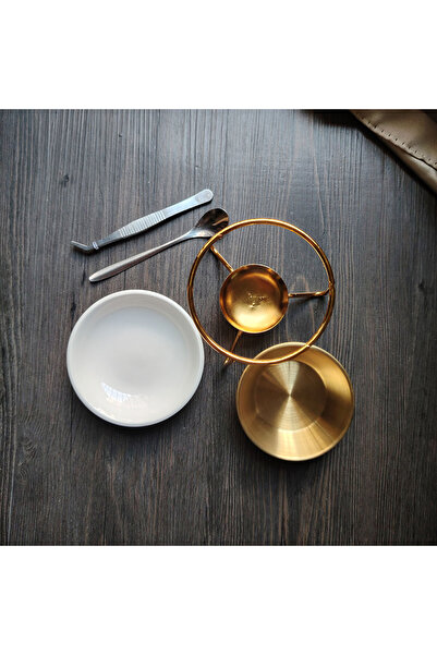 Choice Golden set Multifunctional Frankincense Essential Oil Incense Burner Set Aromatherapy Diffuser for C