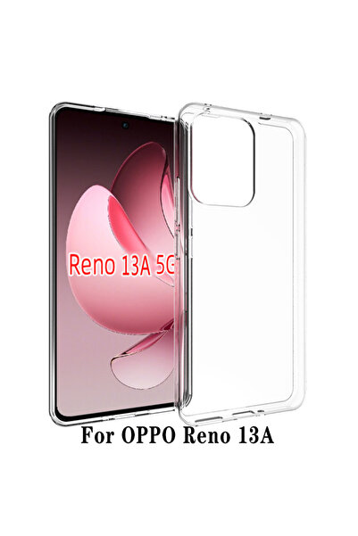 Choice جراب سيليكون رفيع للغاية لهاتف Oppo Reno 13A الياباني جراب شفاف لهاتف ...