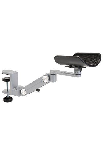 Choice Gray 360° Rotation Metal Arm Rest Wrise Support Ergonomic Computer Adjustable Mouse Pad Armrest Comf