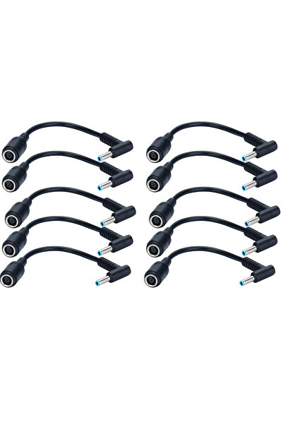 Choice 10pcs 1/2/5/10PCS Connector Converter 7.4mm to 4.5mm Adapter Cable for...