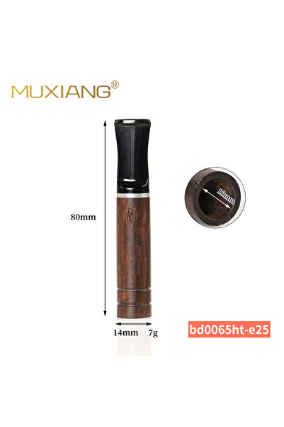 Choice bd0065ht-e25 قطعة واحدة من فوهة أنبوب السيجار بطول سيجار ممتد للسيجار الصغير بقطر 10 مم اختياري 9 مم