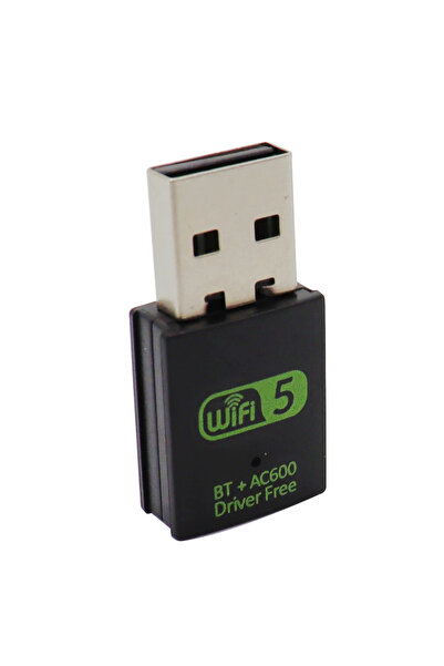 Choice black 600Mbps USB WiFi Bluetooth Adapter 2.4G 5GHz USB Wi-Fi 5 Network Wireless Wlan Receiver Dongle