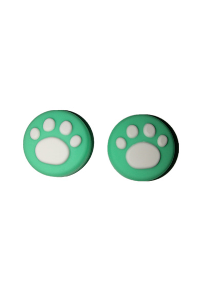 Choice غطاء مقبض عصا التحكم من السيليكون على شكل مخلب قطة، قطعتين باللون الأخ...