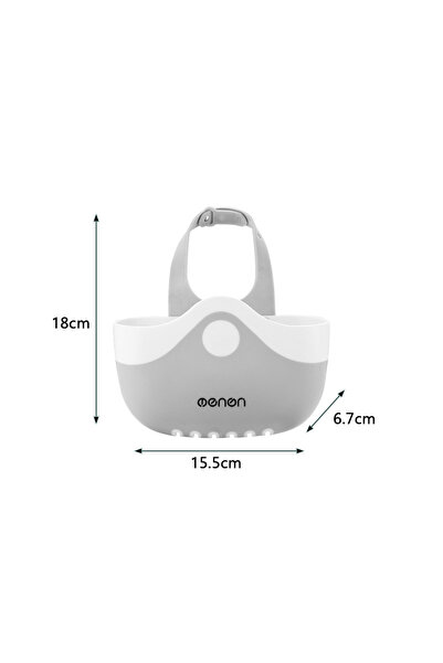 Choice Gray-1PC Home Storage Drain Basket Kitchen Sink Holder Sponge Basket S...