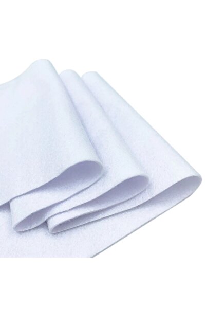 Choice 20 × 90 سم من نسيج اللباد الناعم الأبيض غير المنسوج المصنوع يدويًا، خي...