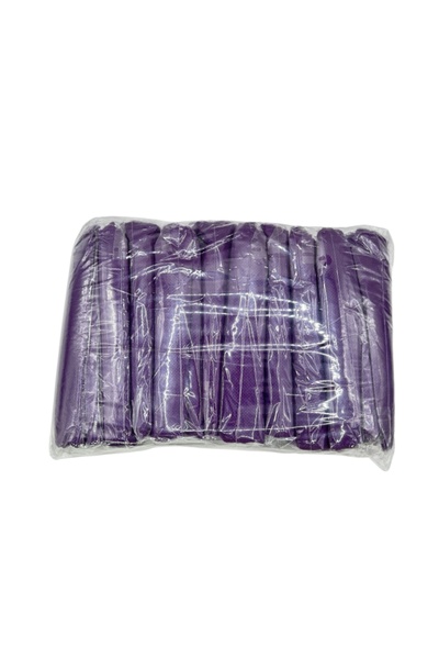 Choice 10 قطع 5 قطع/10 قطع فستان حمام صالون تجميل أرجواني للاستخدام مرة واحدة، فستان بدون حمالات غير منسوج مناسب لـ S