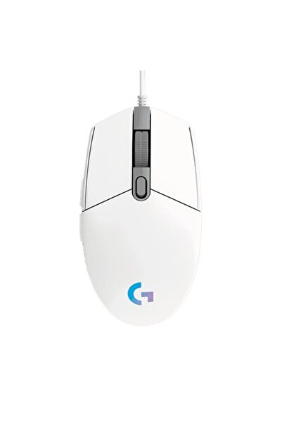 logitech white5809 G102 Mouse Original Ergonomic Mouse Optical 8000DPI 16.8M Color LED Customizing 6