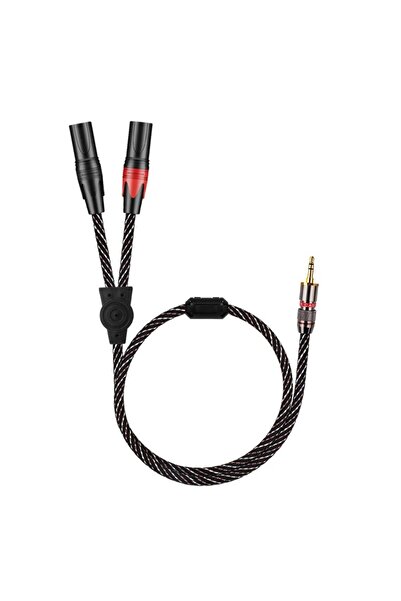 Choice1 كابل صوت ستيريو عالي الدقة من 3.5 مم إلى 2XLR(M) بطول 2 متر من YYAUDI...