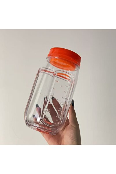 Choice orange Leakproof Plastic Salad Box Container with Side-opening Cover, ...