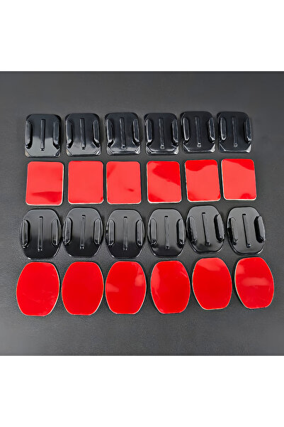 Choice مجموعة قاعدة ملصقات باللون الأسود لخوذة GoPro، ملصق لاصق مزدوج الجوانب...