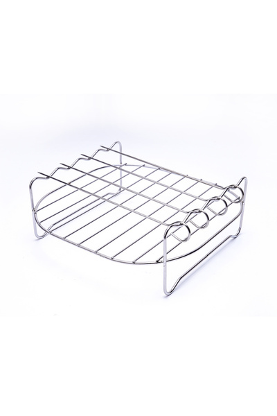 Choice رف مزدوج الطبقات لمقلاة الهواء قطعة واحدة، ملحقات مقلاة الهواء رف متعد...