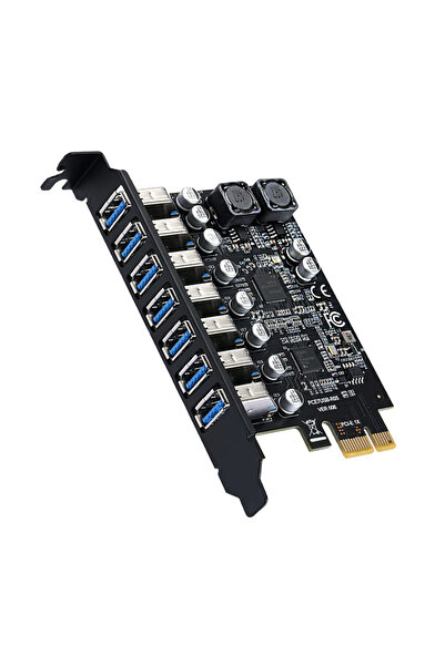Choice PCIE 7ports USB HUB USB3.2 Gen1 5Gbps USB3.0 PCI Express Multiplier PC...