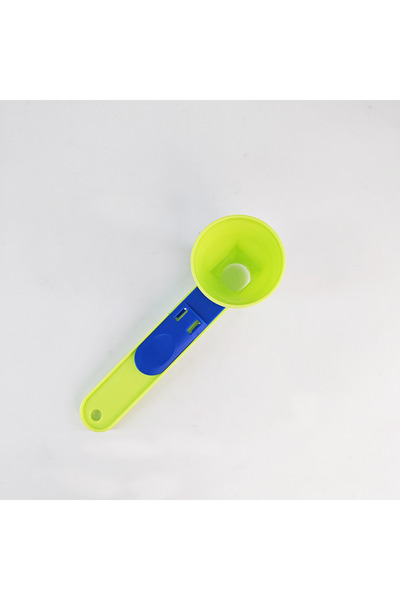Choice green Durable PP Material Mess-Free Protein Powder Scoop - Sliding Funnel for Milk & Supplements, Ki