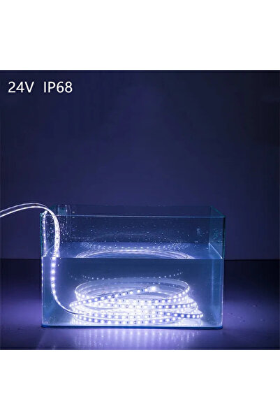 Choice شريط إضاءة LED تحت الماء بطول 3 أمتار، أبيض بارد 6000 كلفن 24 فولت، مق...