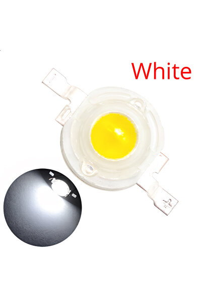 Choice أبيض 10 قطع تيار مستمر 3 فولت 3 واط عالية الطاقة الصمام الثنائي الباعث...