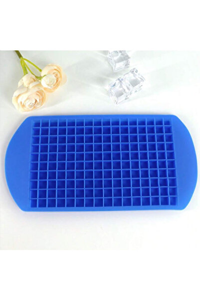 Choice1 Blue 1 Pc 1cm Mini Ice Cube Mold 160 Cavities - Silicone Ice Tray for...