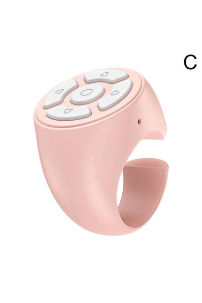 Choice pink Scrolling Ring Wireless Finger Shutter Remote Control Page Turner...