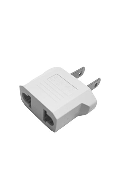 Choice 10pcs white 3/5/10pcs Newest EU to US USA Travel Plug Adapter European Converter Power Plug Adaptor