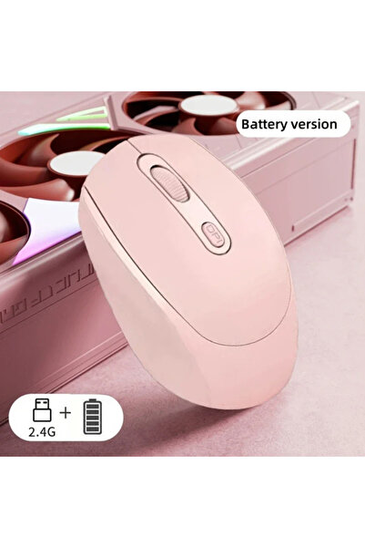 Choice Pink Wireless Mouse, 2.4G compatible Ergonomic Optical Mouse, Computer Mouse for Laptop, PC,Notebook