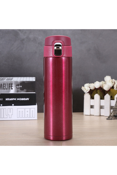Choice 501-600ml red 500M/16 Oz Insulated Mug Tritan Material Stainless Steel...