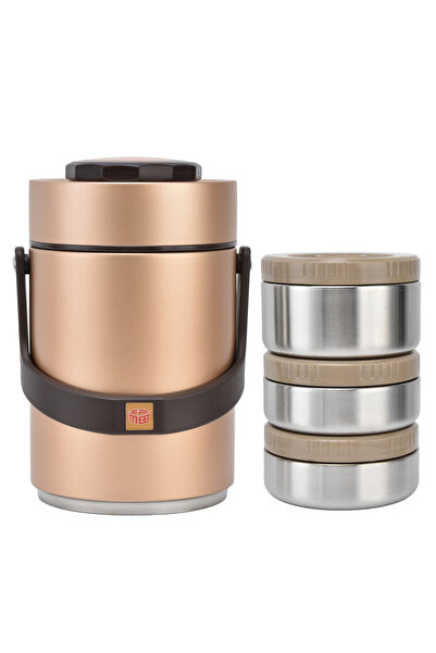 Choice 1 قطعة 304 الفولاذ المقاوم للصدأ فراغ العزل صندوق الغداء المحمولة 3 طب...