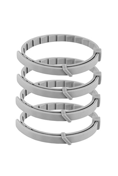 APWIKOGER طوق تهدئة الحيوانات الأليفة باللون الرمادي، 4 قطع، للقطط والكلاب، ق...