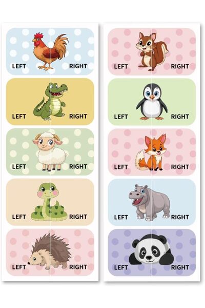 Choice ملصقات أحذية Peacoblue - حيوانات كرتونية 100 قطعة (50 زوجًا) ملصقات ذا...