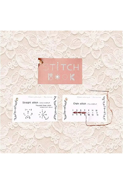 Choice 1pc 1pc Mini Sewing Card Set Mini Sewing Book Sewing Embroidery Stitch...