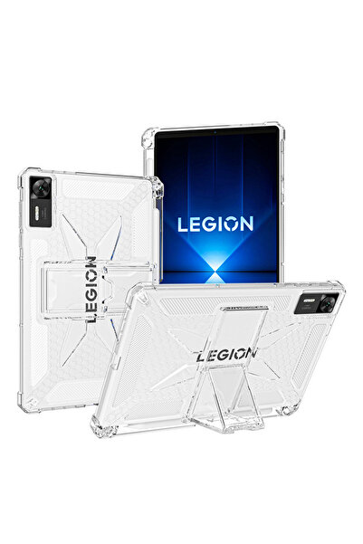 Choice حافظة شفافة لجهاز LEGION Y700 2025 الجيل الرابع مقاس 8.8 بوصة TB322FC مع حامل قلم رصاص
