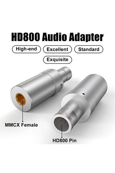 Choice محول سماعات أذن من نوع HD800 إلى MMCX OKCSC MMCX أنثى، محول صوت لسماعات SENNHEISER HD800 HD800S
