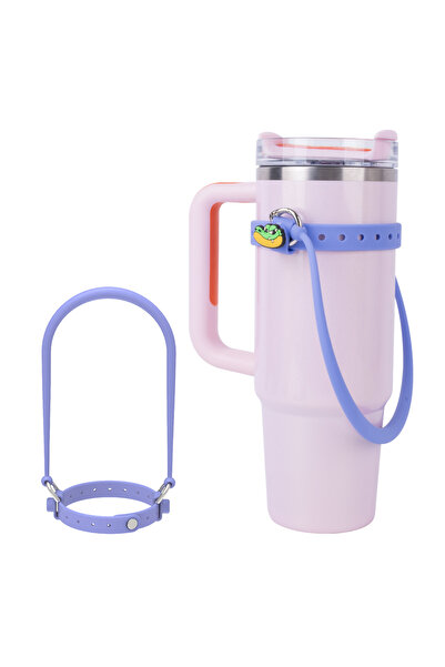 Choice جراب مقبض سيليكون 2 في 1 من SIKAI أرجواني اللون لحزام قابل للفصل وحزام...