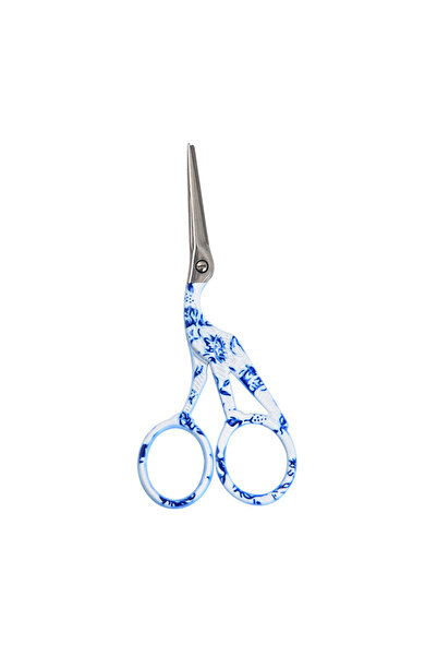 Choice3 Blue Embroidery Scissors Rainbow Stork Scissors Stainless Steel Small...