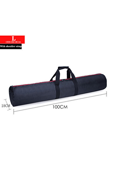 Choice حقيبة تصوير فوتوغرافي سوداء من أكسفورد مقاس 65-120 سم، مناسبة للاستودي...