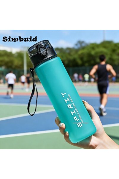 Choice زجاجة مياه رياضية كبيرة مقاومة للتسرب بسعة 800 مل، قطعة واحدة، خضراء، ...