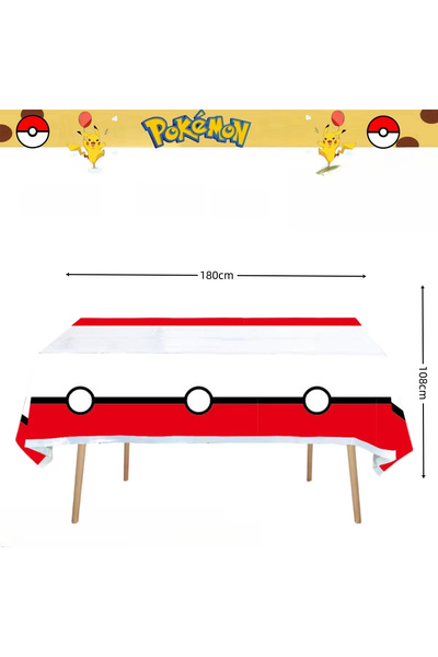 Choice كما هو موضح في مفرش طاولة بتصميم بوكيمون من ستايل إف، مفرش طاولة للاست...