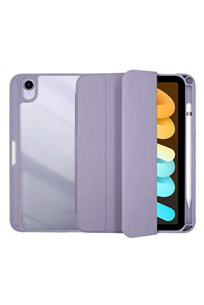 Choice غطاء تابلت YKL أرجواني أرجواني لجهاز iPad mini 7 (A17 Pro) iPad Mini 6...