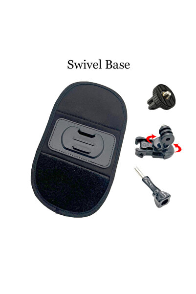 Choice حامل حزام كتف قابل للتعديل 360-A لحقيبة الظهر DJI Osmo 360 Pocket 3 Action 5 GoPro