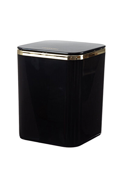 Choice Black Mini Waste Bins Desktop Garbage Basket Home Table Plastic Trash Can Office Supplies Dustbins C
