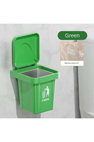 Choice منفضة سجائر محمولة باللون الأخضر مع غطاء، منفضة سجائر من الفولاذ المقا...