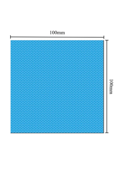 Choice3 وسادة حرارية 1.5 مم 24 واط 100 × 100 مم 24 واط/وحدة معالجة الرسومات/وحدة المعالجة المركزية/وحدة تحكم PS4 من MK، وسادة سيليكون موصلة عالية الجودة لتبريد المشتت الحراري
