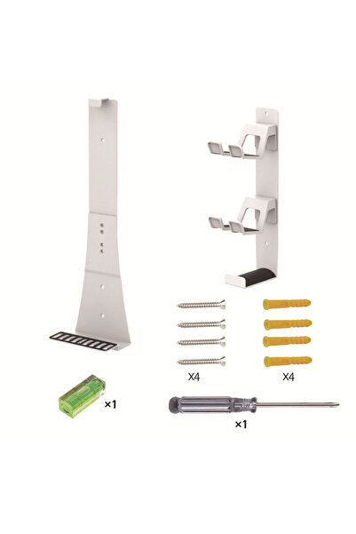 Choice White Wall Mount for PS5/ PS5 Slim/PS5 Pro Console(Digital and Disc),S...