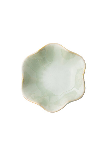 Choice صينية مجوهرات لوتس 2C، حلقة، طبق سيراميك، وعاء مفاتيح صغير، حامل خاتم لطيف، طبق زينة، منظم مجوهرات