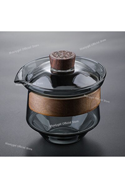 Choice 1pcs 01 Japanese Heat-resistant Glass Gaiwan Puer Tea Cup and Lid Tea Bowl Chawan Chahai Kung Fu Tea