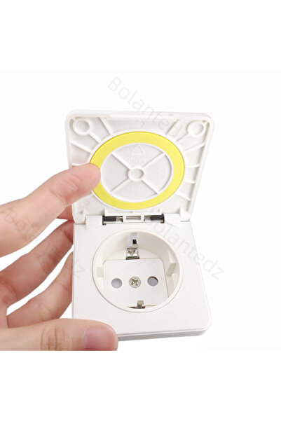 Choice WHITE Germany Waterproof Industrial Socket AC Power Socket AU Concealed Plug Electrical Waterproof C
